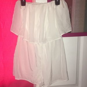 White romper!